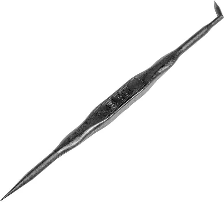 BREAKTHROUGH DOUBLE ENDED FIBER REINFORCED POLYMER PICKS - 3-PACK W/ VINYL POUCH, BLACK - Korppi Gear