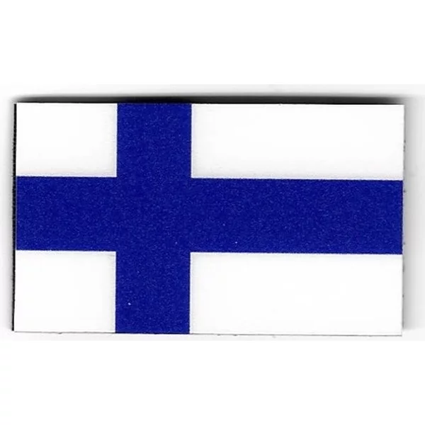INFRAREDID NON-IR FINNISH FLAG 3X5CM - Korppi Gear