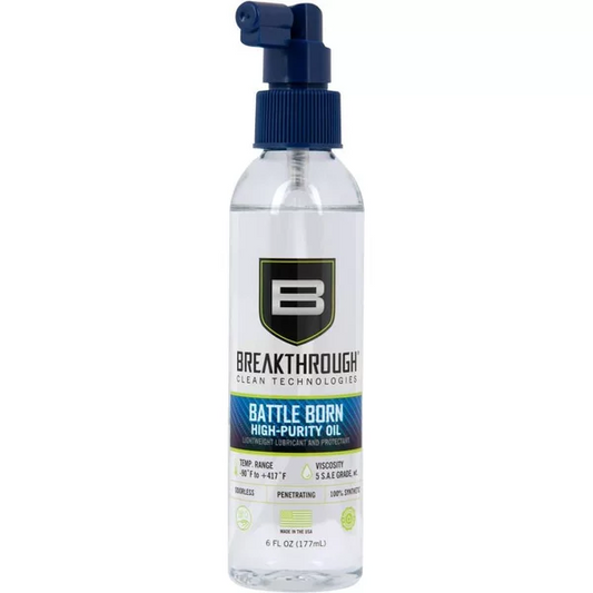 BREAKTHROUGH BATTLE BORN HIGH PURITY OIL 6OZ/177ML BOTTLE - Korppi Gear