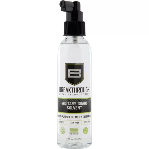BREAKTHROUGH MILITARY-GRADE SOLVENT 6OZ/177ML SPRAY BOTTLE - Korppi Gear