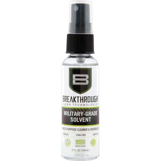 BREAKTHROUGH MILITARY-GRADE SOLVENT 2OZ/59ML SPRAY BOTTLE - Korppi Gear