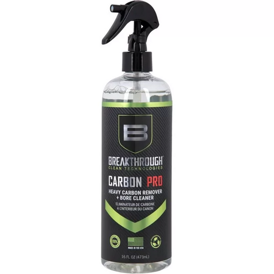 BREAKTHROUGH BCT CARBON PRO - HEAVY CARBON REMOVER + BORE CLEANER - 16OZ/473ML TRIGGER SPRAY BOTTLE - Korppi Gear