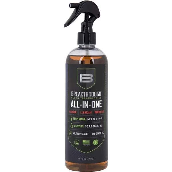 BREAKTHROUGH BATTLE BORN ALL-IN-ONE (MIL-PRF-63460F - TYPE B) - 16OZ/473ML PUMP SPRAY BOTTLE - Korppi Gear