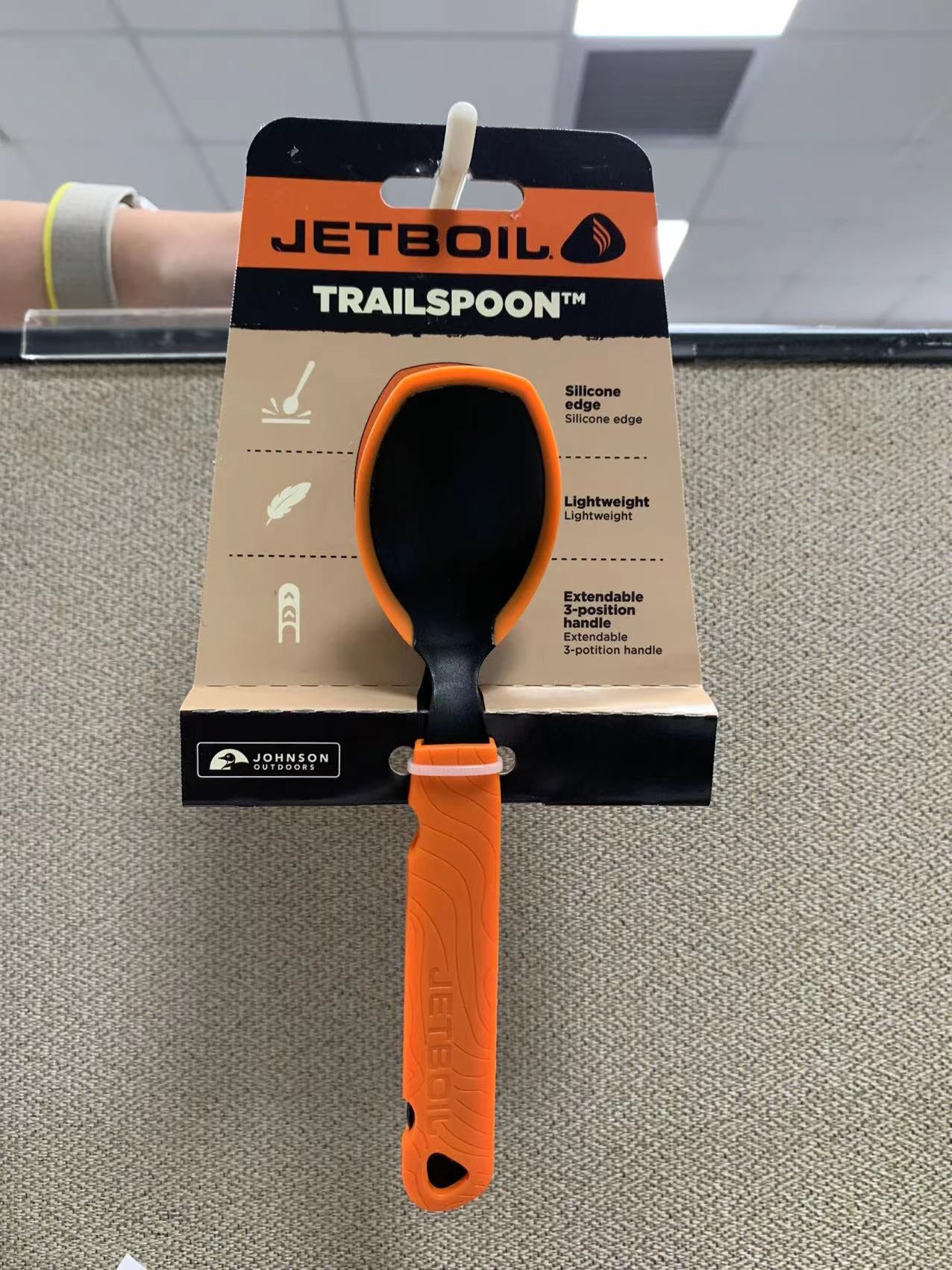 JETBOIL TRAILSPOON LUSIKKA SILIKONIREUNUKSELLA - Korppi Gear
