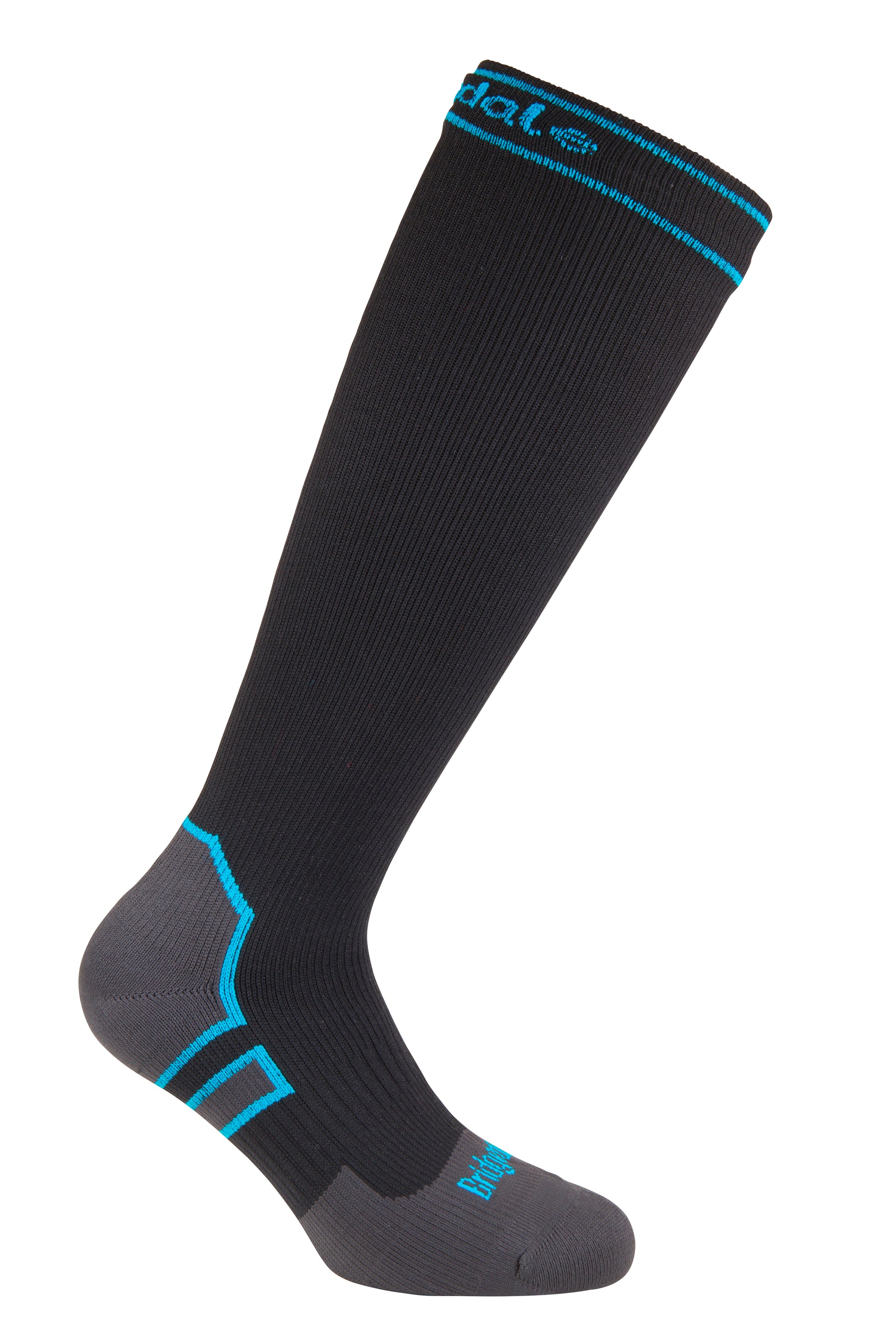 BRIDGEDALE STORMSOCK MW KNEE BLACK - Korppi Gear