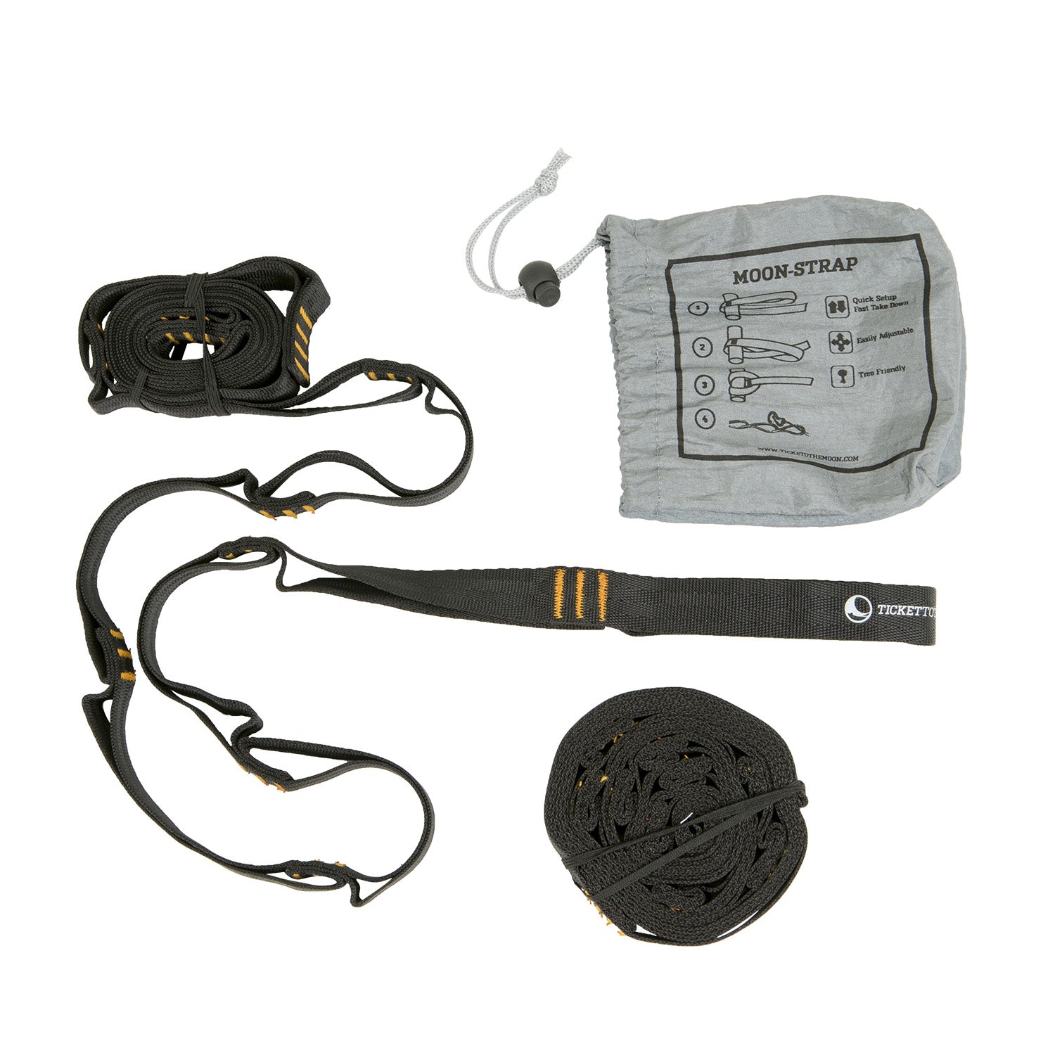 TICKET TO THE MOON MOON-STRAP NAUHA 2x260CM - Korppi Gear