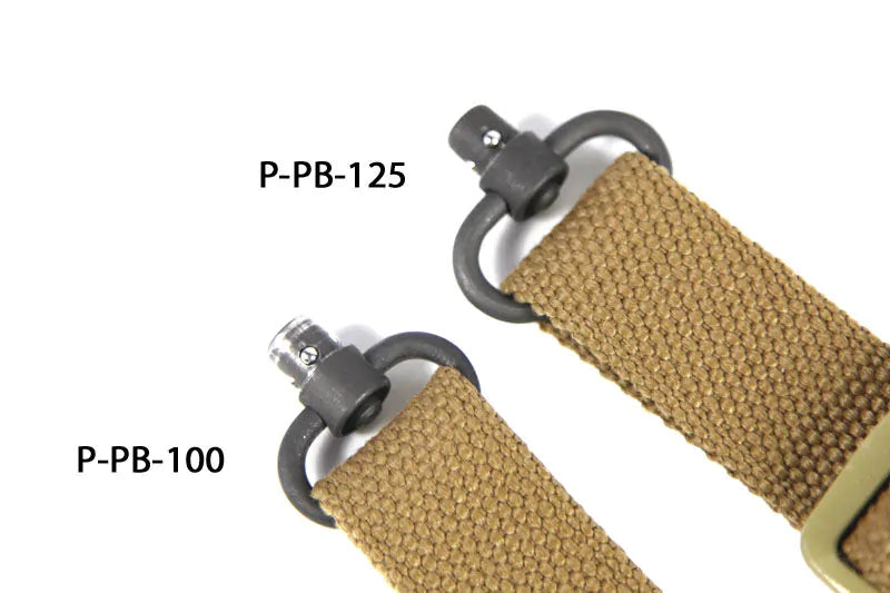 BLUE FORCE GEAR PUSH BUTTON QD SLING SWIVEL - Korppi Gear