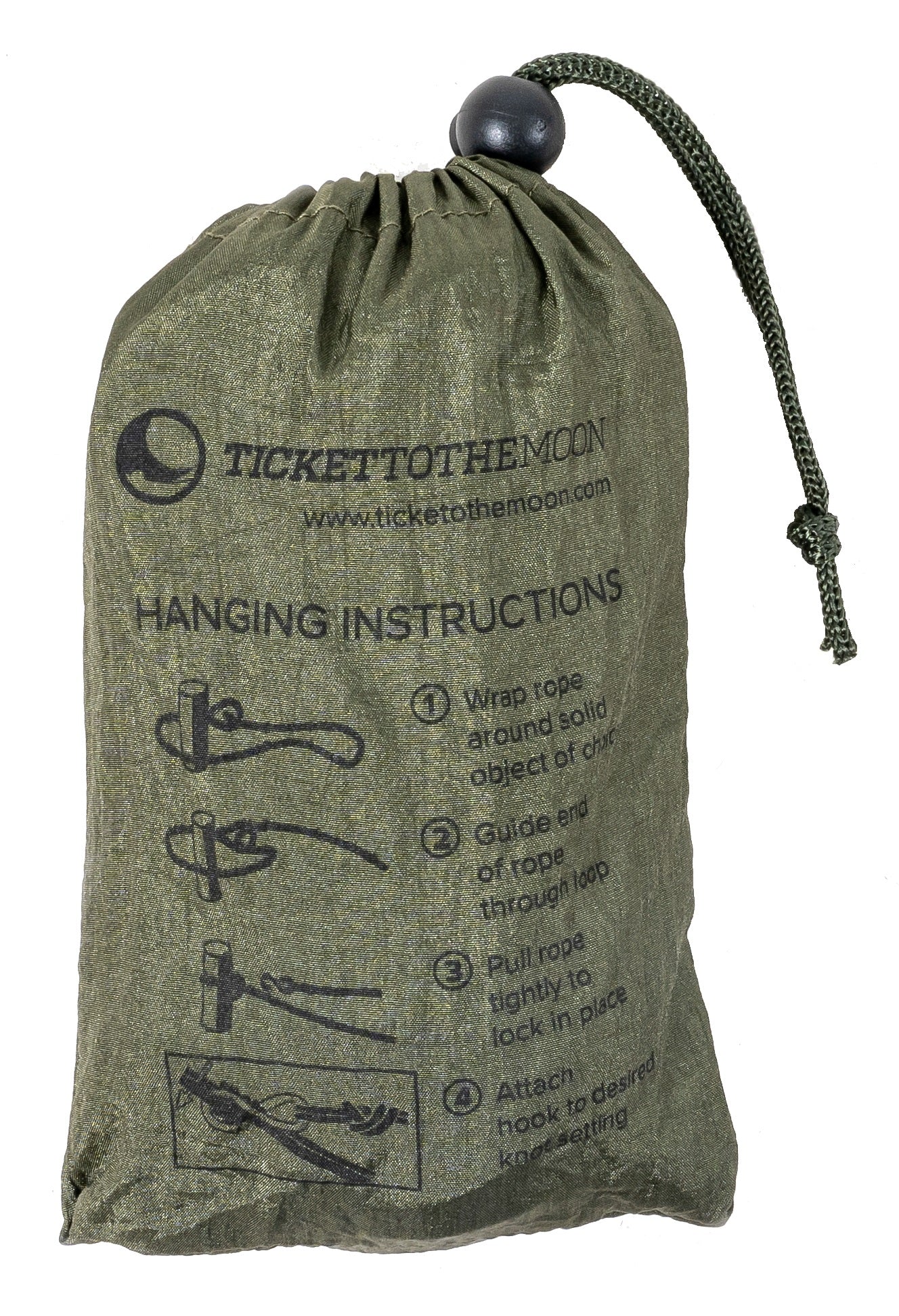 TICKET TO THE MOON HAMMOCK KIINNITYSKÖYSIPUSSI - Korppi Gear