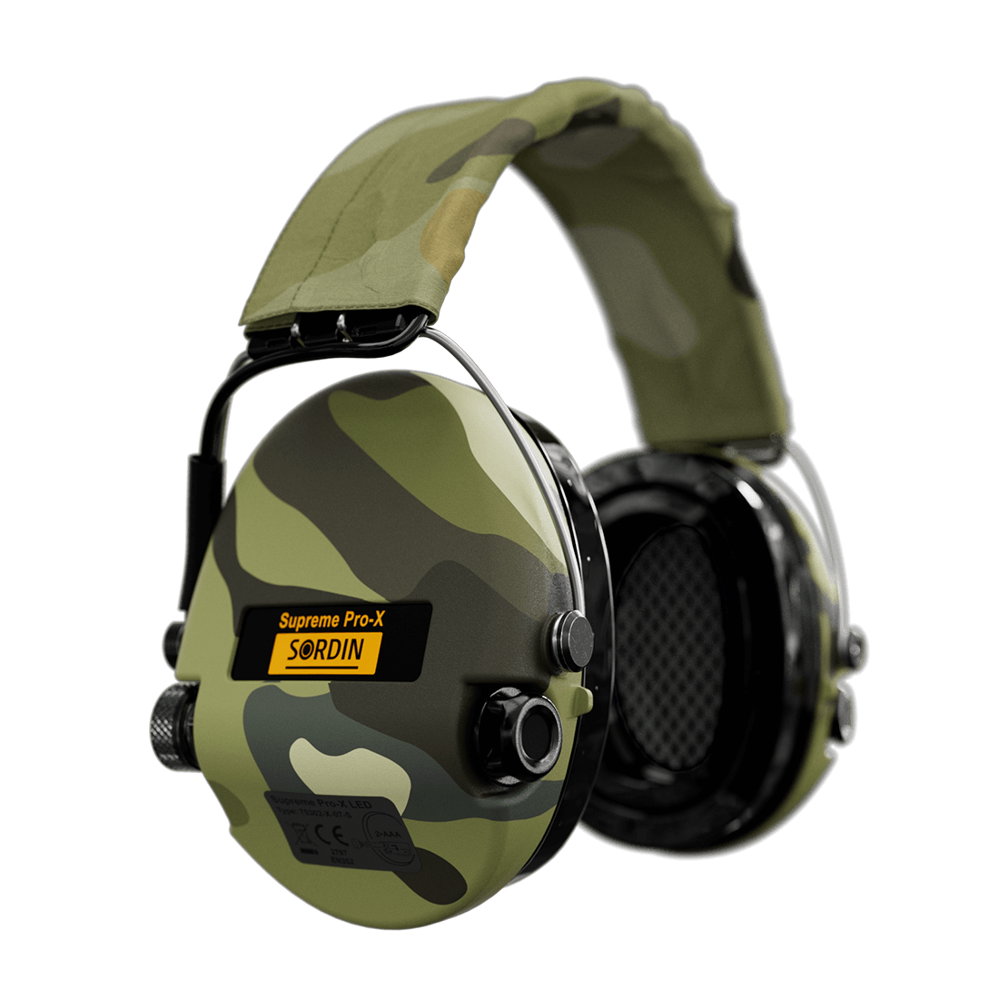 SORDIN SUPREME PRO-X HEAR2 LED GEL CAMO - Korppi Gear