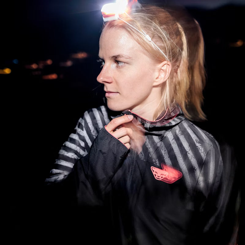 DYNAFIT TRAIL REFLECTIVE WIND JACKET - WOMEN