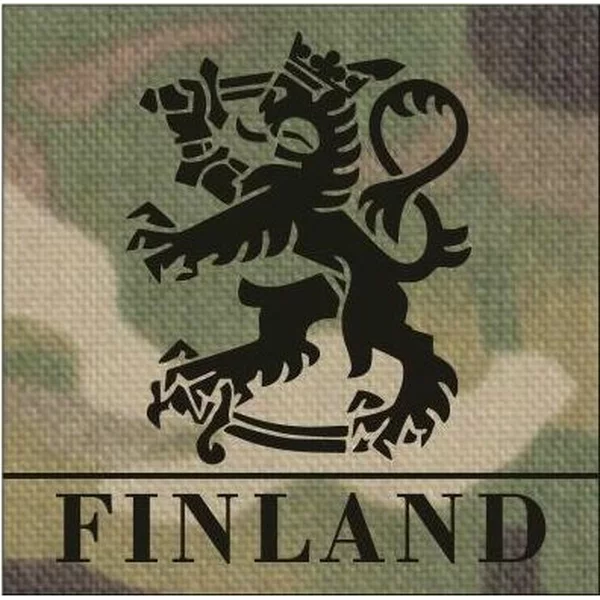 INFRAREDID FINLAND LION PATCH 5X5CM - Korppi Gear