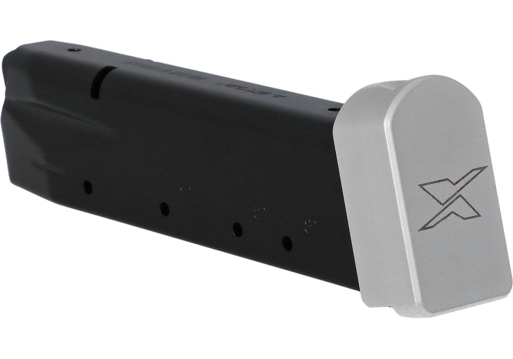 SIG SAUER P226 20RD 9MM PREMIUM EXTENDED MAGAZINE-SILVER BASEPAD - Korppi Gear