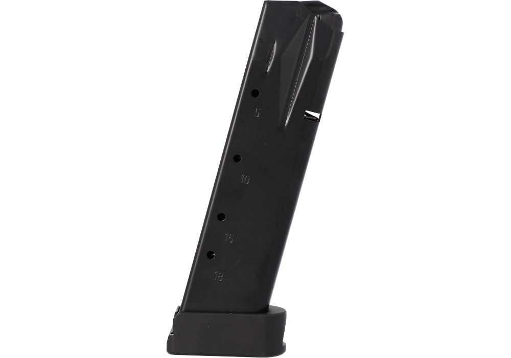 SIG SAUER P226 20RD 9MM PREMIUM EXTENDED MAGAZINE-SILVER BASEPAD - Korppi Gear