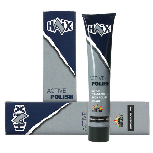 HAIX SHOE POLISH 200ML BLACK - KENKÄLANKKI - Korppi Gear