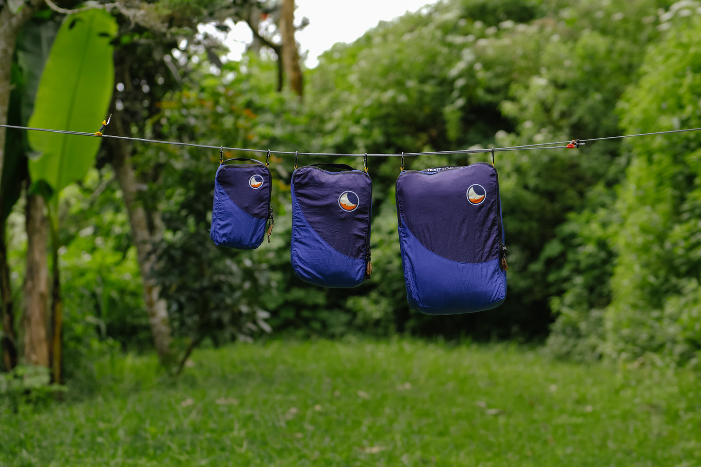 TICKET TO THE MOON TRAVEL CUBE ROYAL BLUE / NAVY BLUE - Korppi Gear
