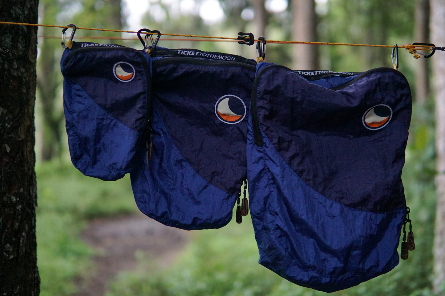 TICKET TO THE MOON TRAVEL CUBE ROYAL BLUE / NAVY BLUE - Korppi Gear