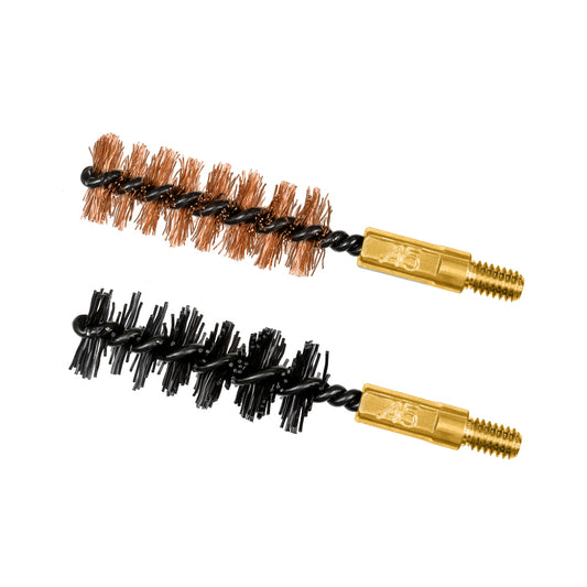 OTIS .44 - .45CAL BORE BRUSH 2 PACK (1 NYLON/1 BRONZE) - Korppi Gear