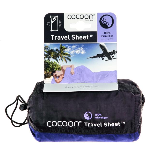 COCOON TRAVELSHEET MICROFIBER BLUE - Korppi Gear