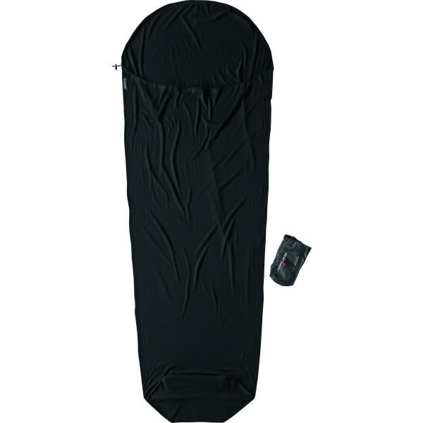 COCOON MUMMYLINER MERINO WOOL BLACK - Korppi Gear