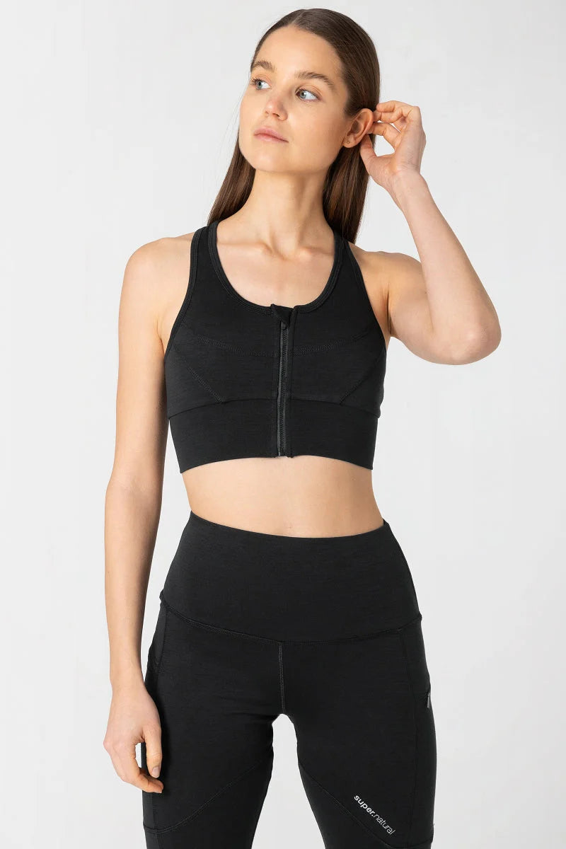 SUPER.NATURAL W MOTION ZIP TOP - Korppi Gear