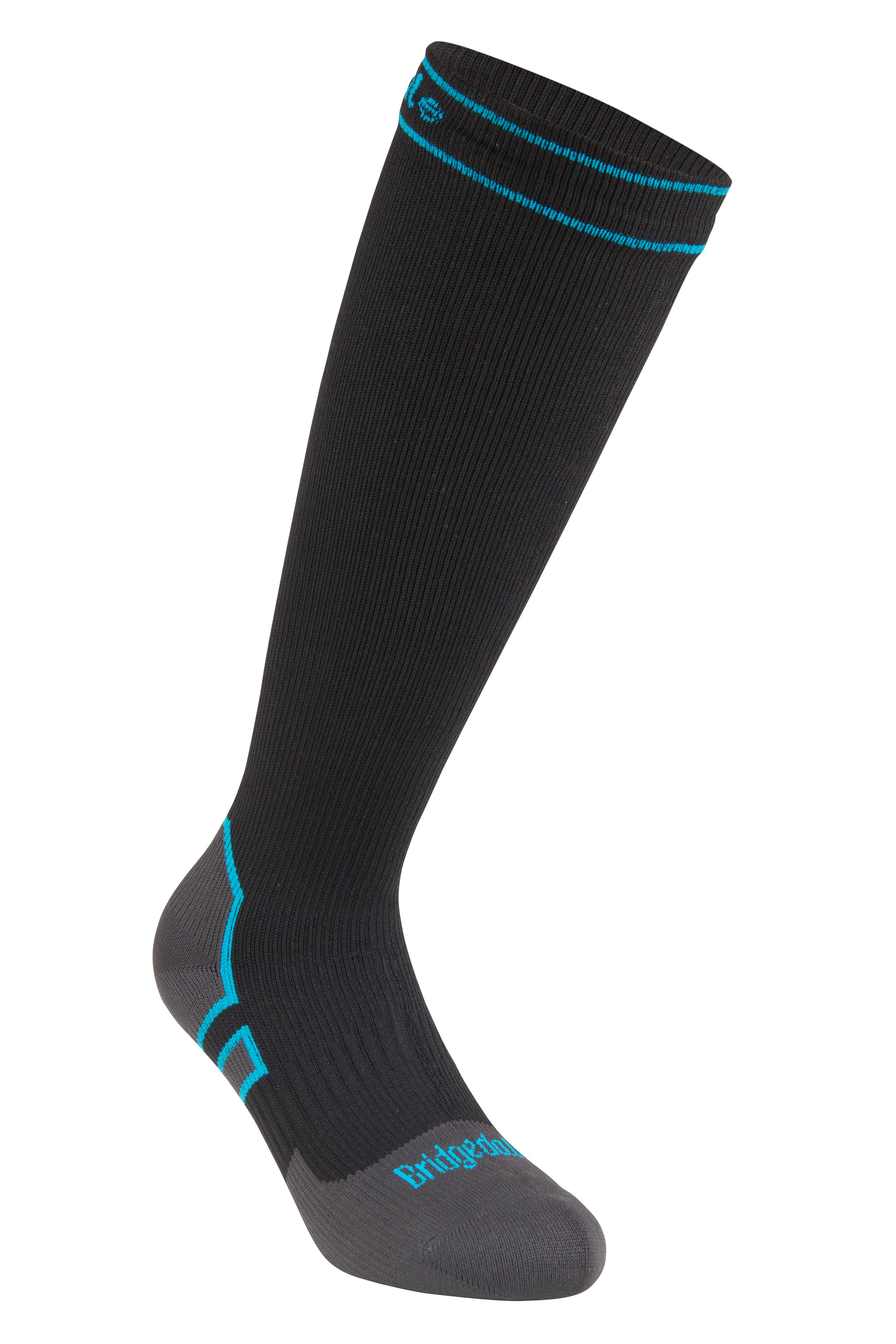 BRIDGEDALE STORMSOCK MW KNEE BLACK - Korppi Gear
