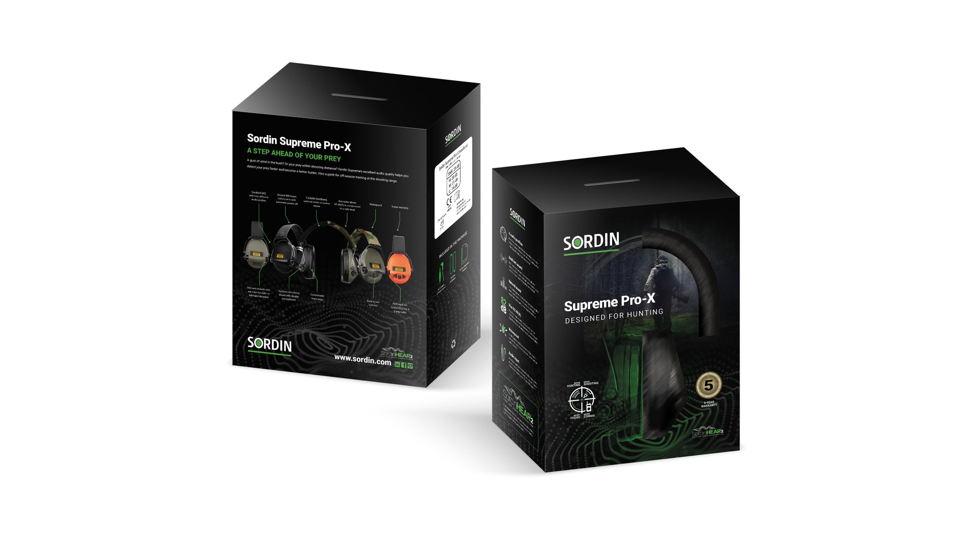 SORDIN SUPREME PRO-X HEAR2 - Korppi Gear