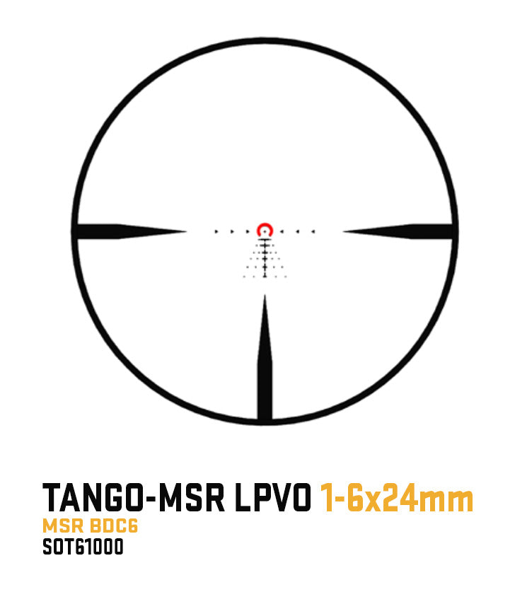 SIG SAUER TANGO-MSR LPVO 1-6x24MM (SFP) - Korppi Gear
