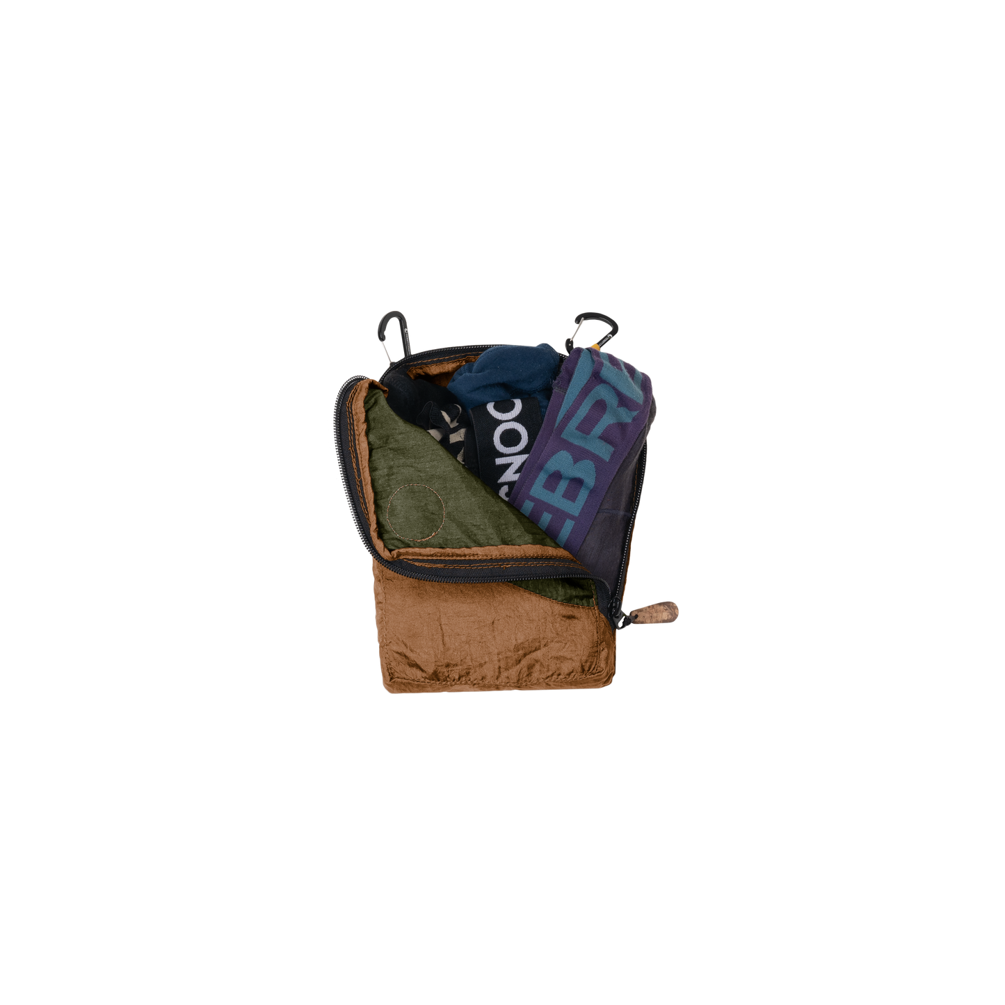 TICKET TO THE MOON TRAVEL CUBE SMALL BROWN / ARMY GREEN - Korppi Gear