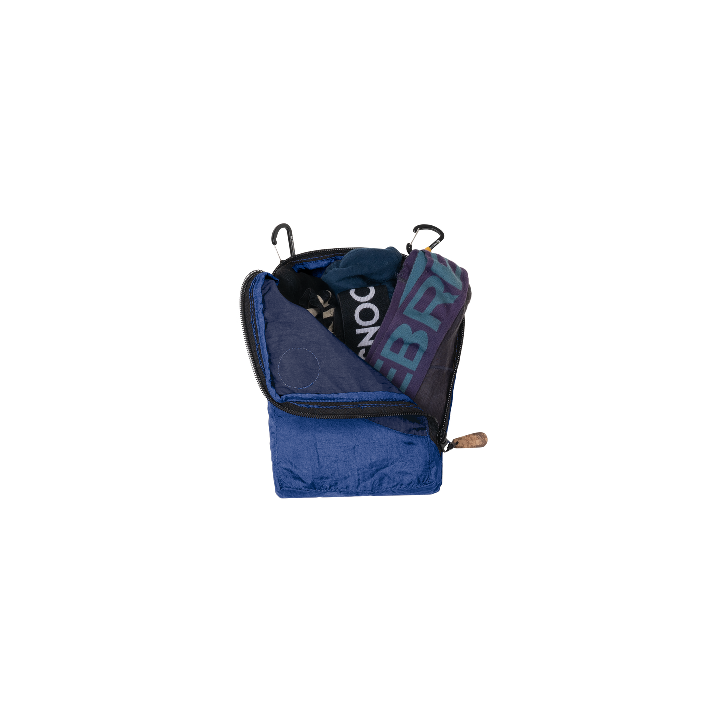 TICKET TO THE MOON TRAVEL CUBE SMALL ROYAL BLUE / NAVY BLUE - Korppi Gear