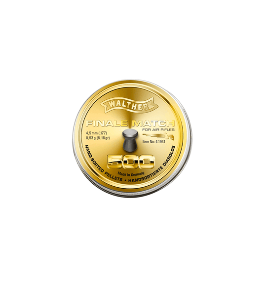 WALTHER FINALE MATCH 4,5 MM 0,53G ILMAKIV. - Korppi Gear