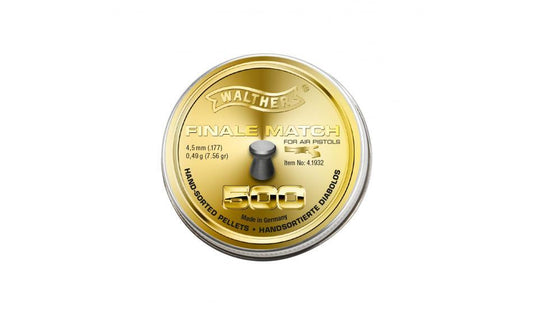 WALTHER FINALE MATCH 4,5 MM 0,5G ILMAPIST. - Korppi Gear