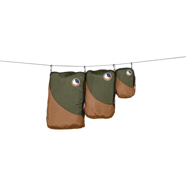 TICKET TO THE MOON TRAVEL CUBE BROWN / ARMY GREEN - Korppi Gear
