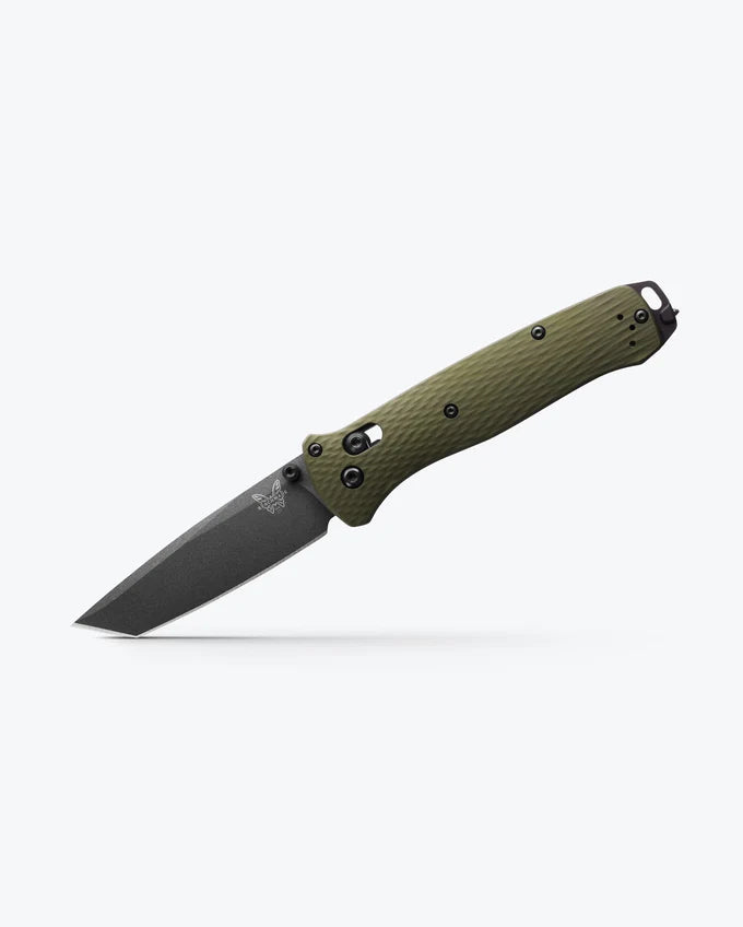 BENCHMADE BAILOUT - WOODLAND GREEN ALUMINUM - Korppi Gear
