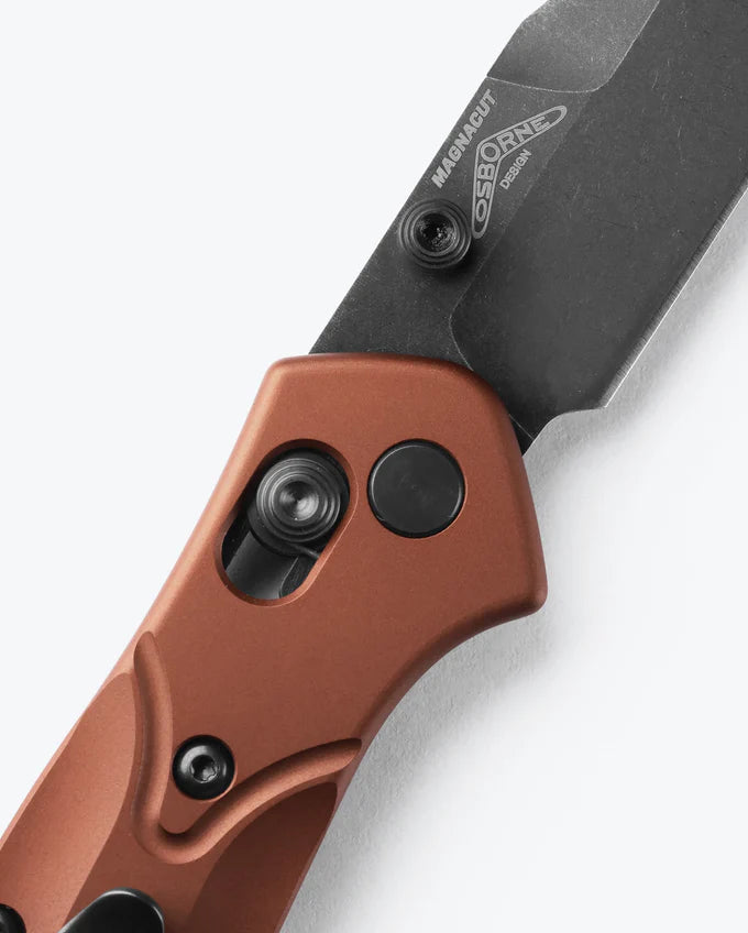 BENCHMADE MINI OSBORNE - BURNT COPPER ALUMINUM - Korppi Gear