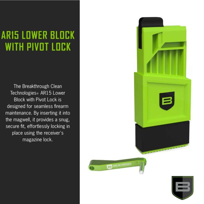 BREAKTHROUGH AR15 LOWER VISE BLOCK W/ PIVOT LOCK - Korppi Gear
