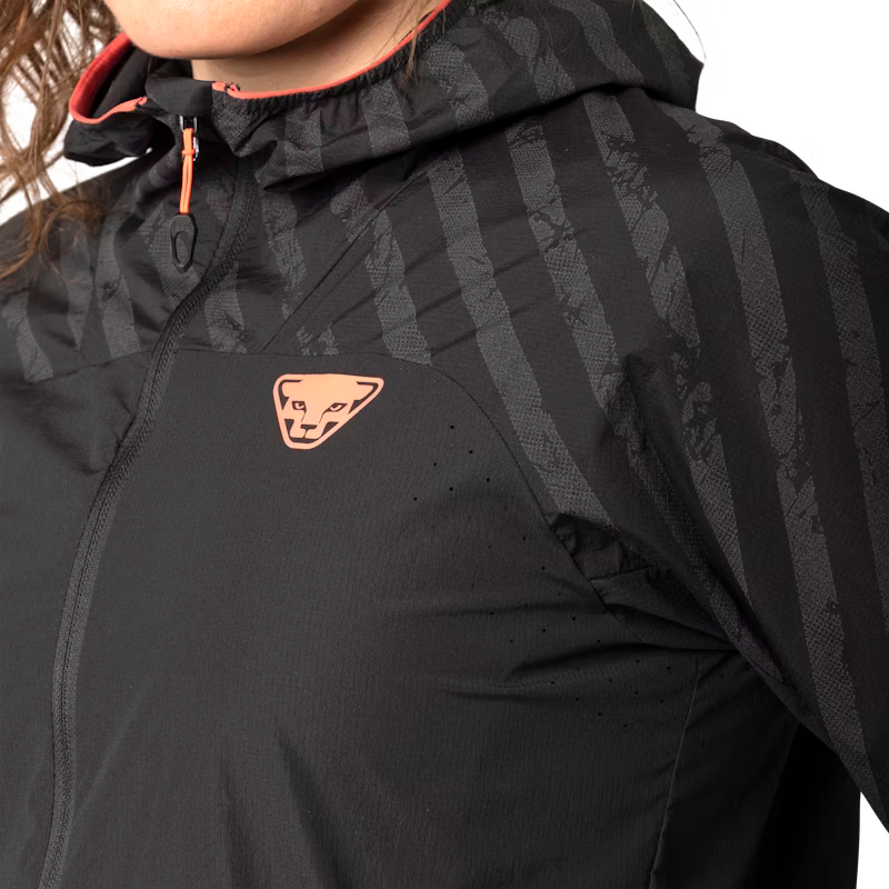 DYNAFIT TRAIL REFLECTIVE WIND JACKET - WOMEN