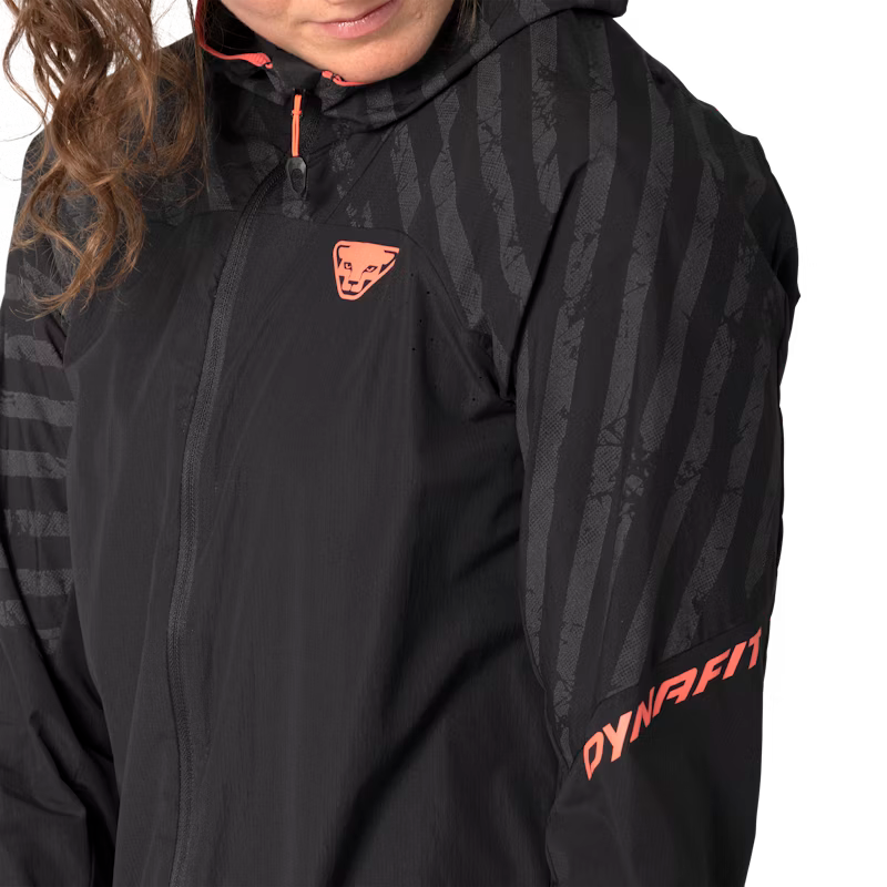 DYNAFIT TRAIL REFLECTIVE WIND JACKET - WOMEN