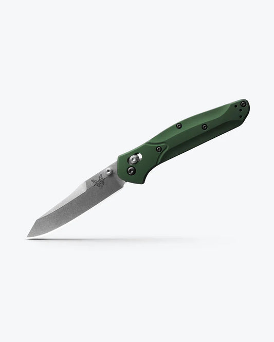 BENCHMADE OSBORNE REVERSE POINT, SATIN BLADE - Korppi Gear