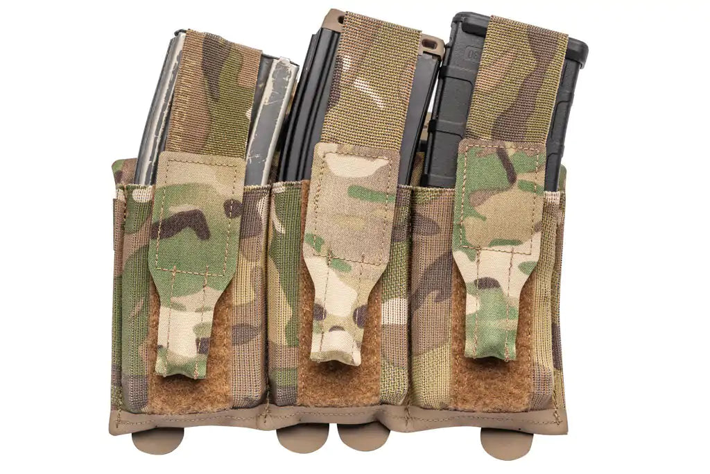 BLUE FORCE GEAR FLAPPED TEN-SPEED M4 MAG POUCH - 3 MAGS - Korppi Gear