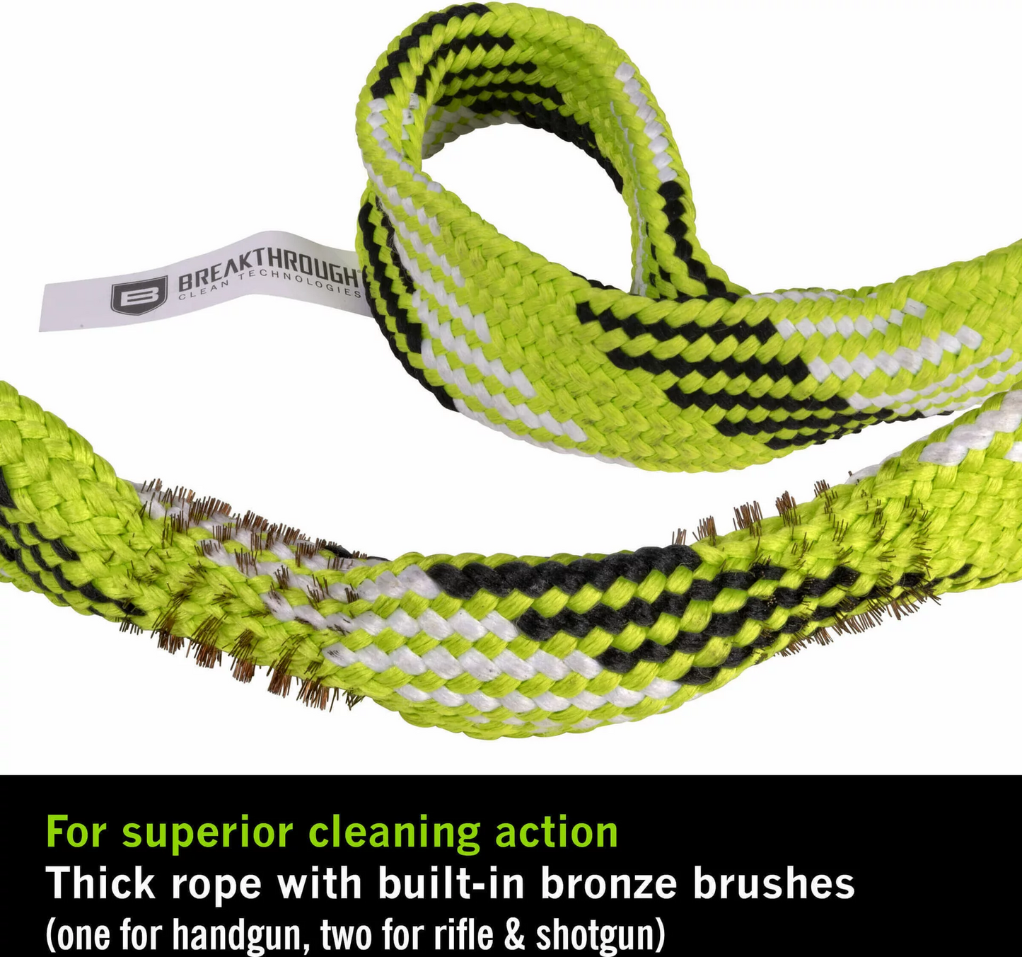 BREAKTHROUGH BATTLE ROPE 2.0 WITH EVA CASE - .357 / .38 CAL / 9MM (HANDGUN) - Korppi Gear