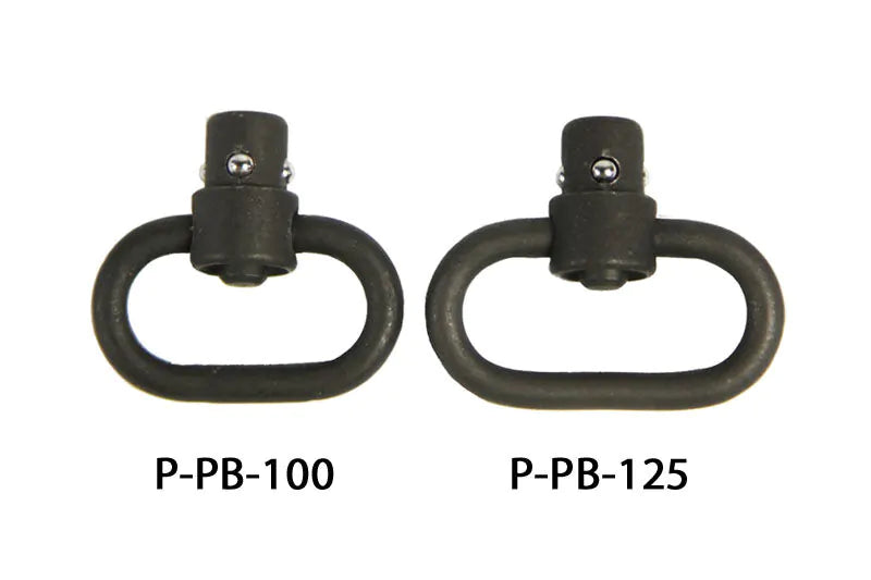 BLUE FORCE GEAR PUSH BUTTON QD SLING SWIVEL - Korppi Gear