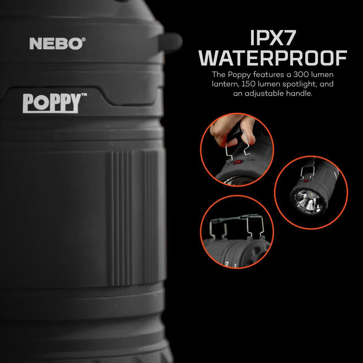 NEBO POPPY LANTERN