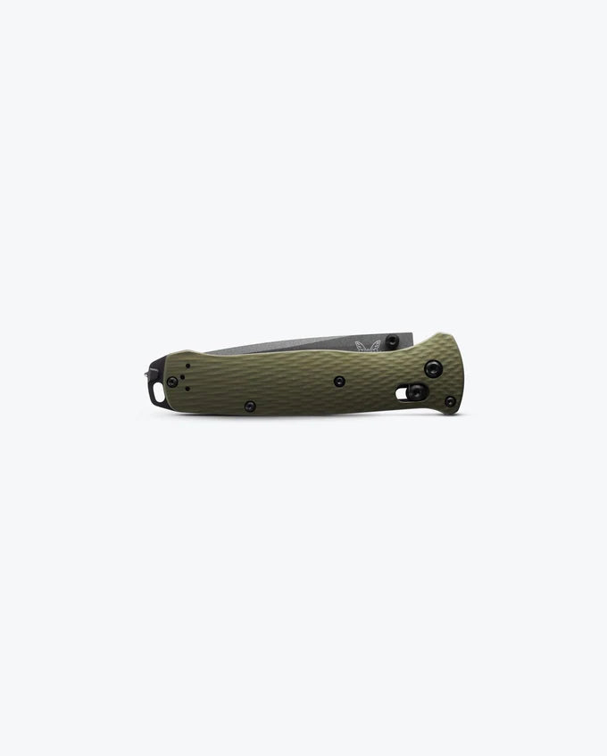 BENCHMADE BAILOUT - WOODLAND GREEN ALUMINUM - Korppi Gear