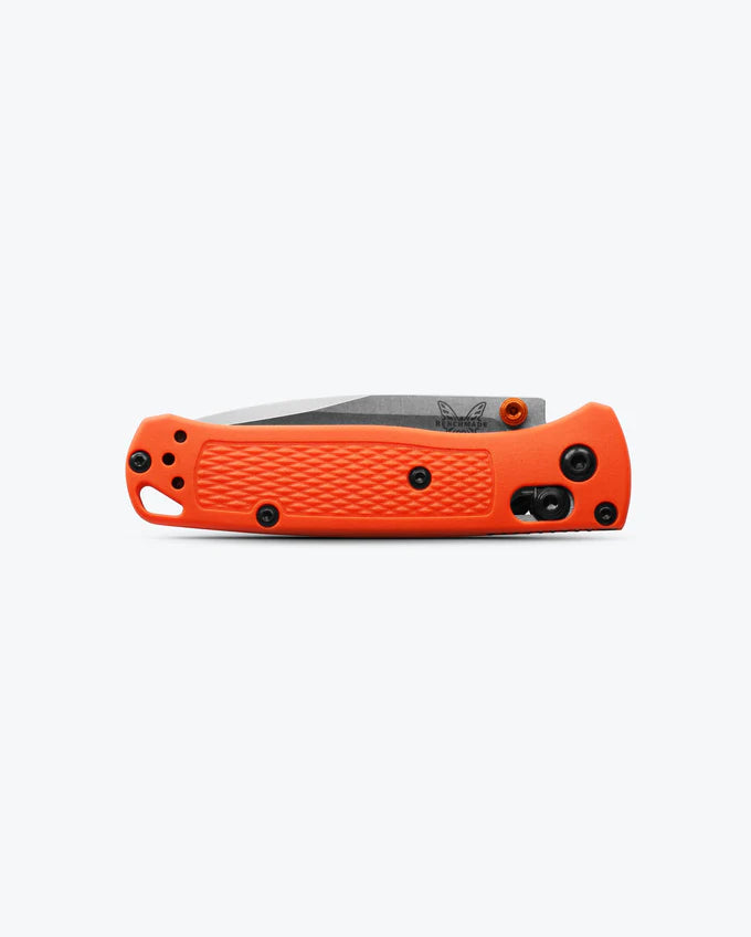 BENCHMADE MINI BUGOUT - ORANGE GRIVORY - Korppi Gear