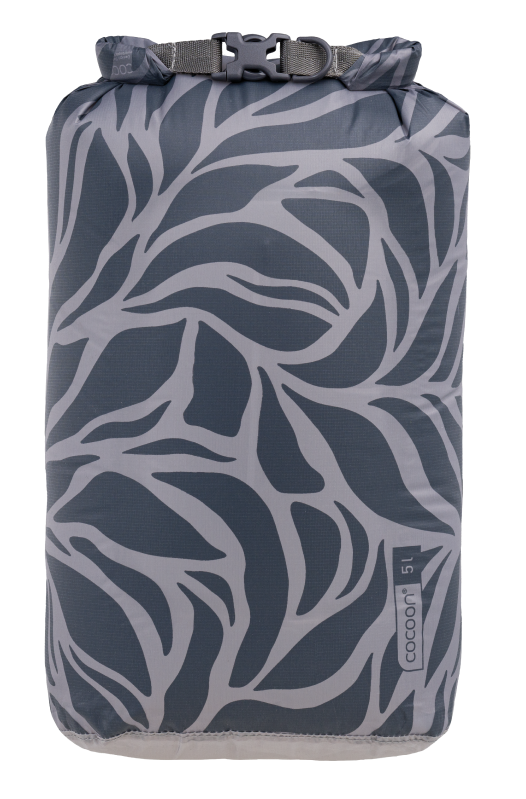 COCOON DRYBAG HYPERLIGHT 5L GREY LEAVES - Korppi Gear