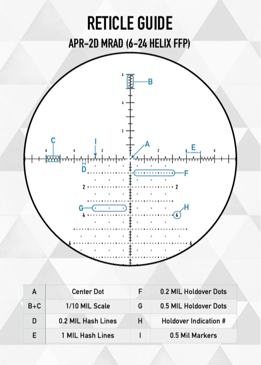 ELEMENT OPTICS HELIX 6-24X50 FFP MRAD - Korppi Gear