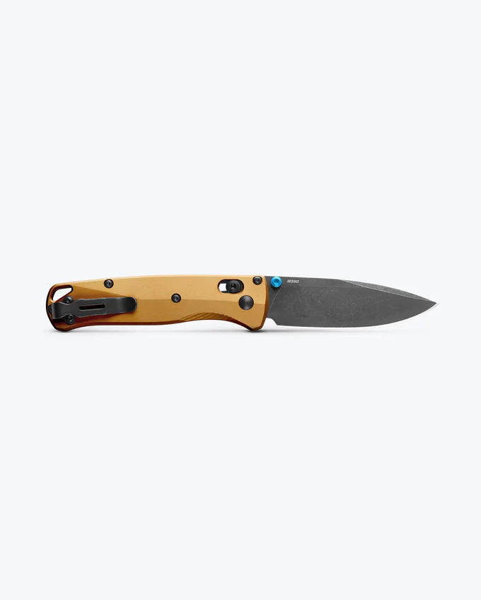 BENCHMADE BUGOUT - BURNT BRASS ALUMINUM - Korppi Gear