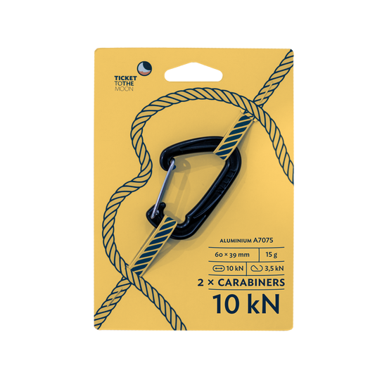 TICKET TO THE MOON HAMMOCK CARABINER 2KPL 10kN - Korppi Gear
