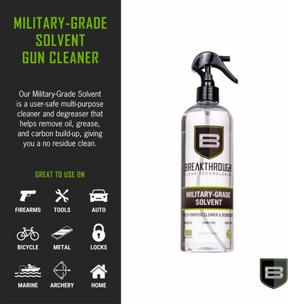 BREAKTHROUGH MILITARY-GRADE SOLVENT 16OZ/473ML SPRAY BOTTLE - Korppi Gear