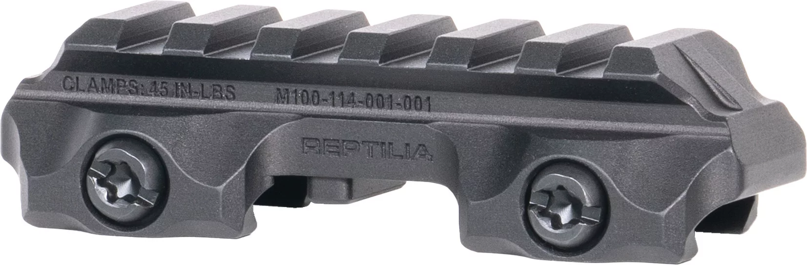 REPTILIA RMU MOUNT – 0.625 INCH (15,875MM) HEIGHT – 6 SLOT - Korppi Gear